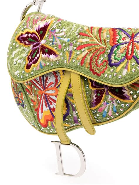 dior saddle butterfly|dior butterfly saddle bag.